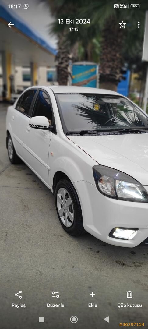 Sahibinden Kia Rio 1.5 CRDi EX Comfort 2010 Model İstanbul 230.000 km Beyaz 5