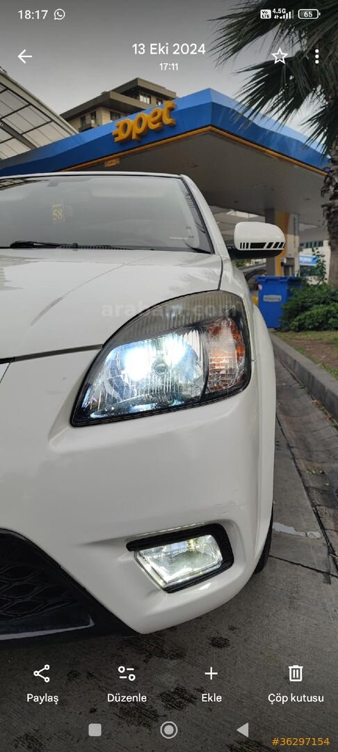 Sahibinden Kia Rio 1.5 CRDi EX Comfort 2010 Model İstanbul 230.000 km Beyaz 7
