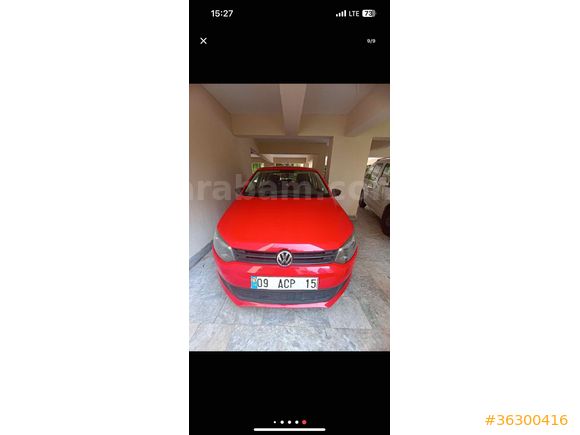 Sahibinden Volkswagen Polo 1.2 Trendline 2013 Model 