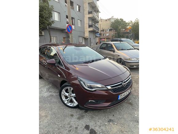 Sahibinden Opel Astra 1.6 CDTI Dynamic 2017 Model İzmir 153.000 km Bordo