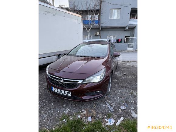 Sahibinden Opel Astra 1.6 CDTI Dynamic 2017 Model İzmir 153.000 km Bordo