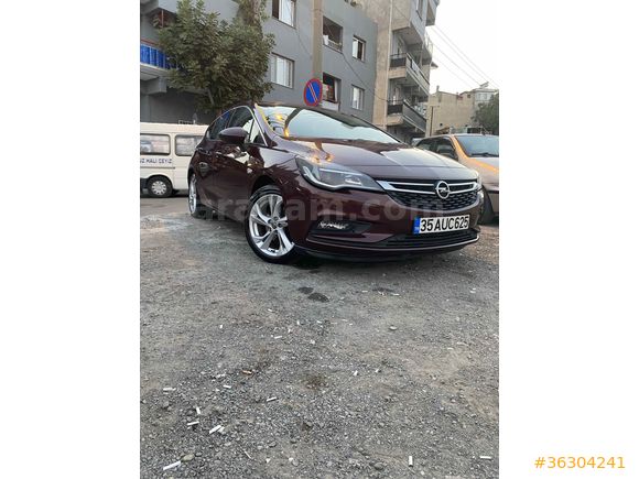 Sahibinden Opel Astra 1.6 CDTI Dynamic 2017 Model İzmir 153.000 km Bordo