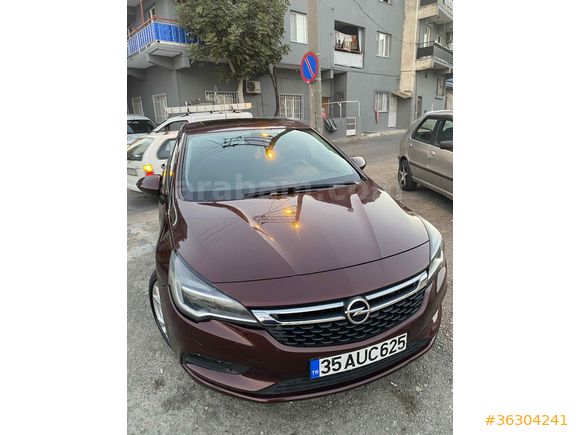 Sahibinden Opel Astra 1.6 CDTI Dynamic 2017 Model İzmir 153.000 km Bordo