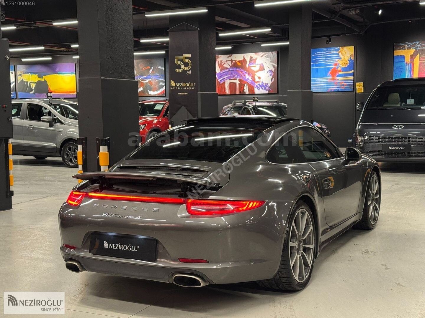 Galeriden Porsche 911 Carrera 4 2013 Model Ankara 111.000 km Gri 6