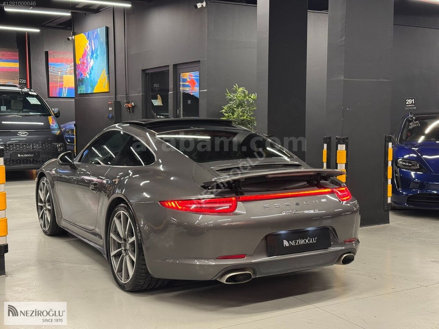 Galeriden Porsche 911 Carrera 4 2013 Model Ankara 111.000 km Gri 5