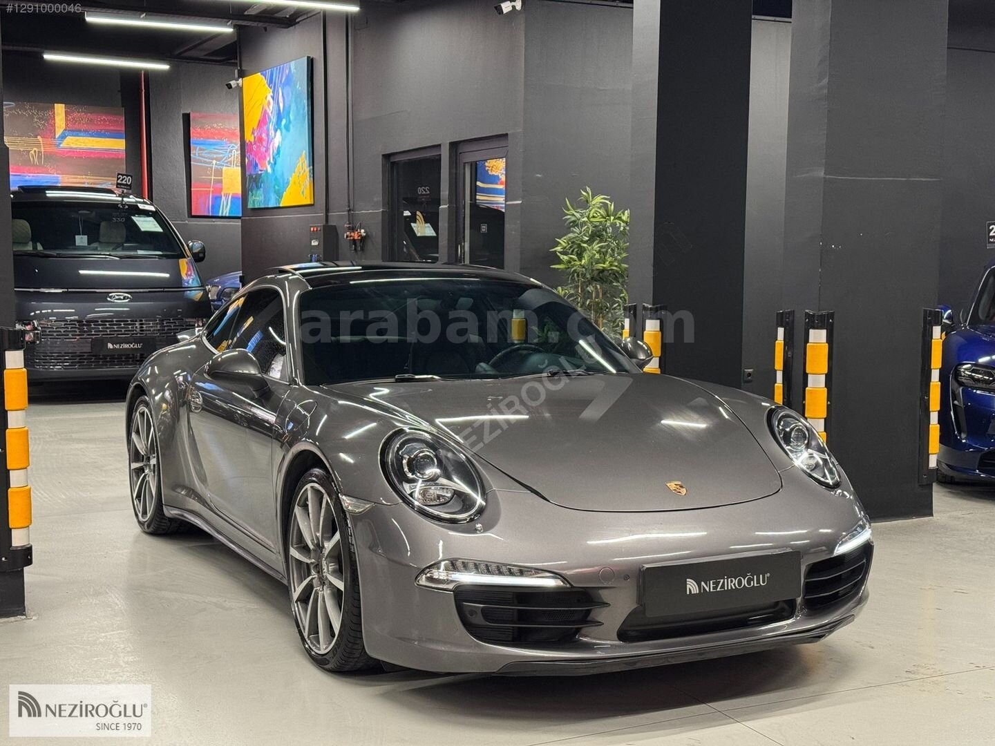 Galeriden Porsche 911 Carrera 4 2013 Model Ankara 111.000 km Gri 3