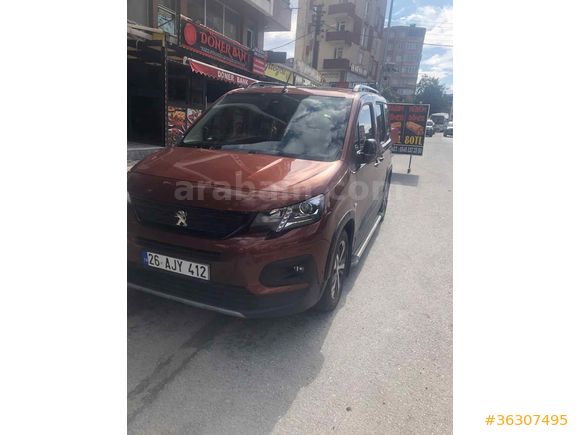Sahibinden Peugeot Rifter 1.5 BlueHDI GT 2021 Model  90.000 km Kahverengi
