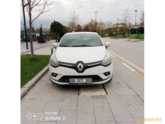 Sahibinden Renault Clio 1.5 dCi Touch 2017 Model  235.000 km Beyaz