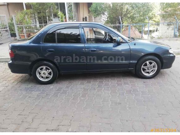 Sahibinden Hyundai Accent 1.5 GLS 1999 Model  244 km Mavi