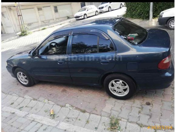 Sahibinden Hyundai Accent 1.5 GLS 1999 Model  244 km Mavi