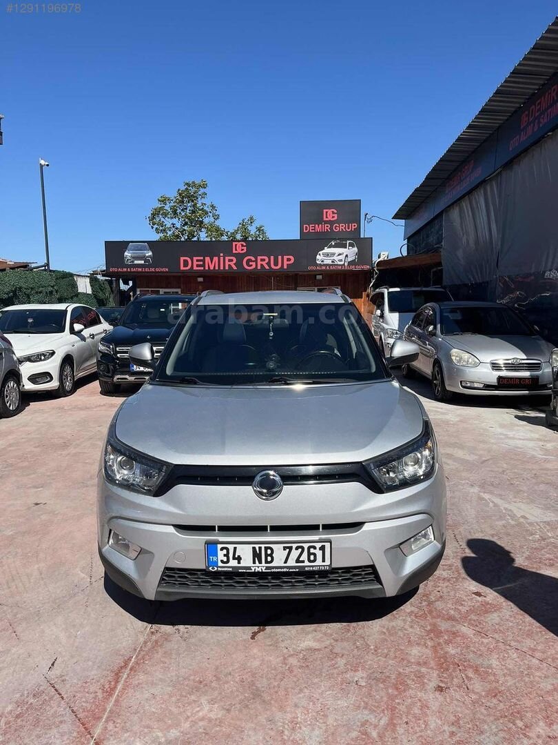 Galeriden KGM SsangYong Tivoli 1.6 D Platinum 2016 Model İstanbul 195.000 km Gri 1