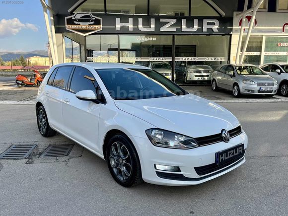 2015 GOLF 1.6TDİ MİDLİNE PLUS İÇİ DIŞI BAKIMLI 173.000 KM DE
