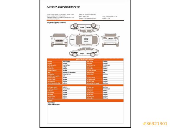 Sahibinden Renault Megane 1.5 dCi Touch 2020 Model 
