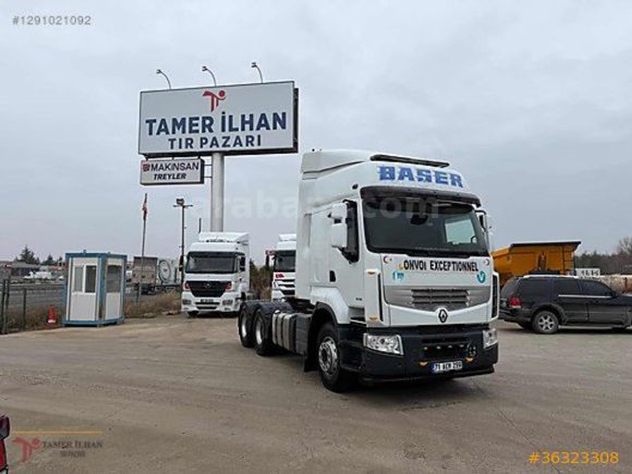 TAMER İLHAN TIR PAZARINDAN 2013 MODEL RENAULT 460 ÇİFTÇEKER RET