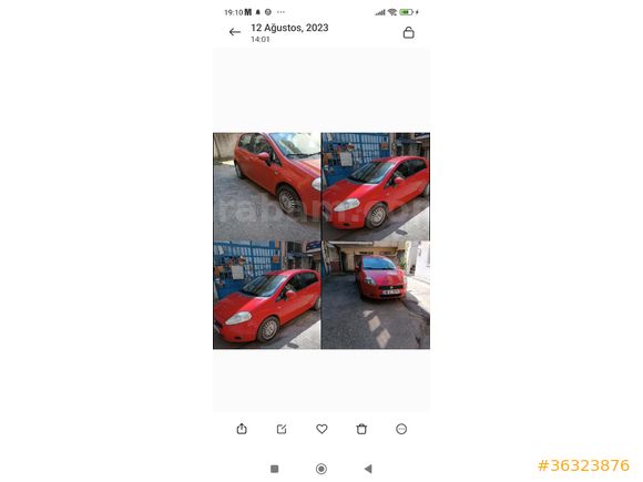 Sahibinden Fiat Punto Grande 1.4 Fire Dynamic 2008 Model