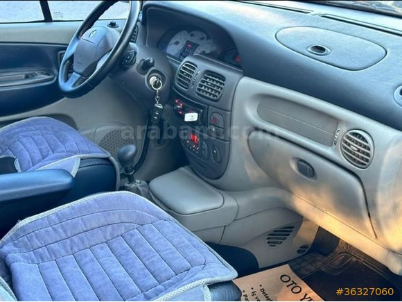 Sahibinden Renault Scenic 2.0 RXT 2001 Model Bartın 225.000 km Gri -  36327060 | arabam.com, image size:580x435