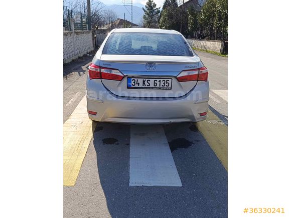 Sahibinden Toyota Corolla 1.4 D-4D Advance 2014 Model  167.000 km Gri (Gümüş)