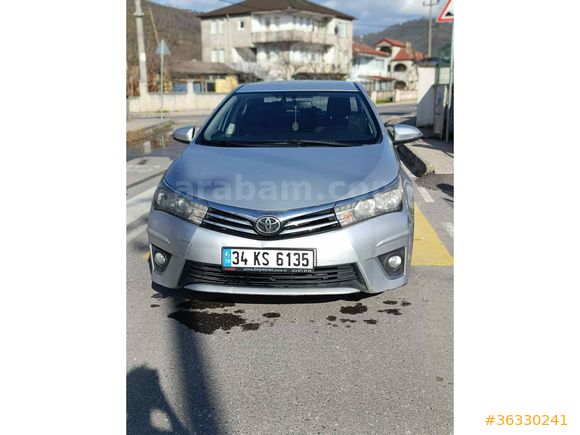 Sahibinden Toyota Corolla 1.4 D-4D Advance 2014 Model  167.000 km Gri (Gümüş)