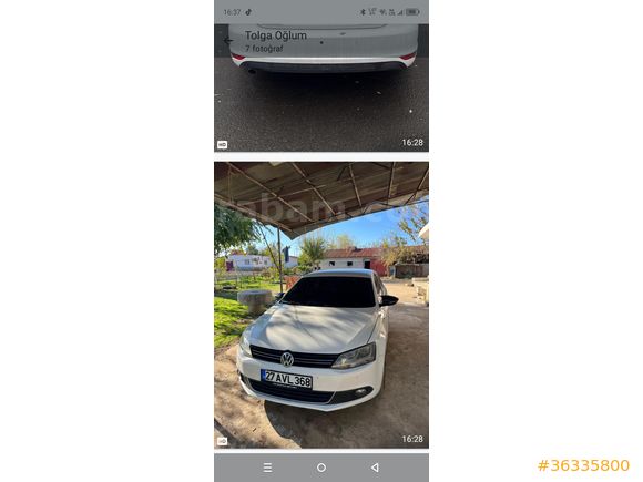 Sahibinden Volkswagen Jetta 1.6 TDi Highline 2013 Model