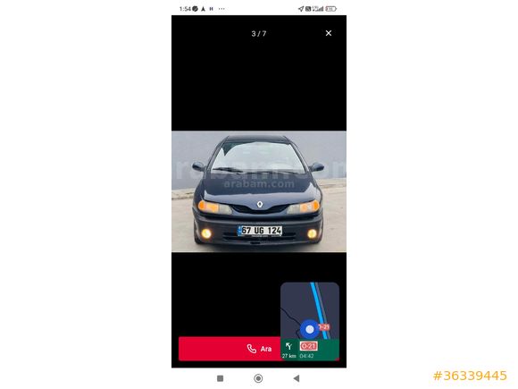 Sahibinden Renault Laguna 2.0 RXT 2000 Model