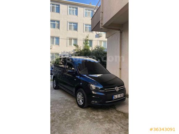 Sahibinden Volkswagen Caddy 1.6 TDI Trendline 2015 Model  198.000 km Siyah