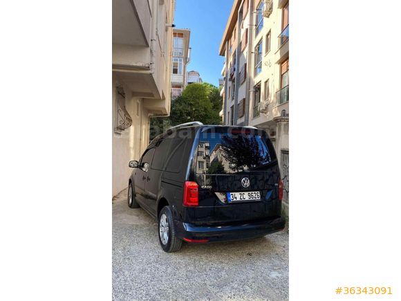 Sahibinden Volkswagen Caddy 1.6 TDI Trendline 2015 Model  198.000 km Siyah