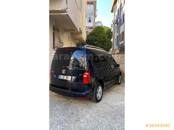 Sahibinden Volkswagen Caddy 1.6 TDI Trendline 2015 Model  198.000 km Siyah