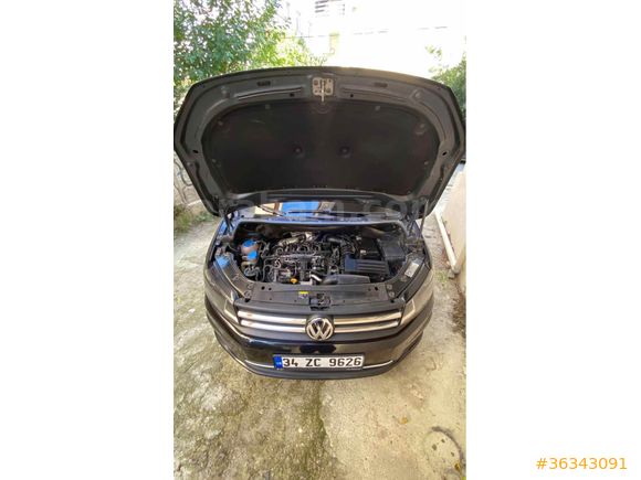 Sahibinden Volkswagen Caddy 1.6 TDI Trendline 2015 Model  198.000 km Siyah