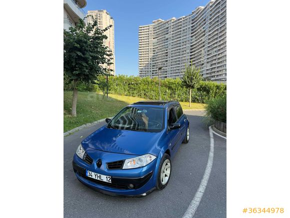 Sahibinden Renault Megane 1.6 Dynamique 2004 Model  235.000 km Mavi