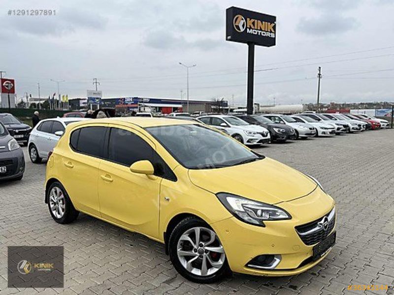 OPEL CORSA 1.4 COLOR EDİTİON 2015 MODEL TEKİRDAĞ 150.000 KM SARI