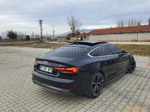 Jant Sıfır  Full+Full SLine Çift Navi Hayalet Full+Full Sportback 2.0 TDI Quattro 2017 Model  Mavi