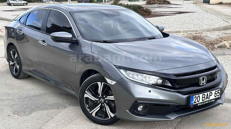Galeriden Honda Civic 1.6i VTEC Eco Executive 2020 Model Denizli 48.000 km Füme