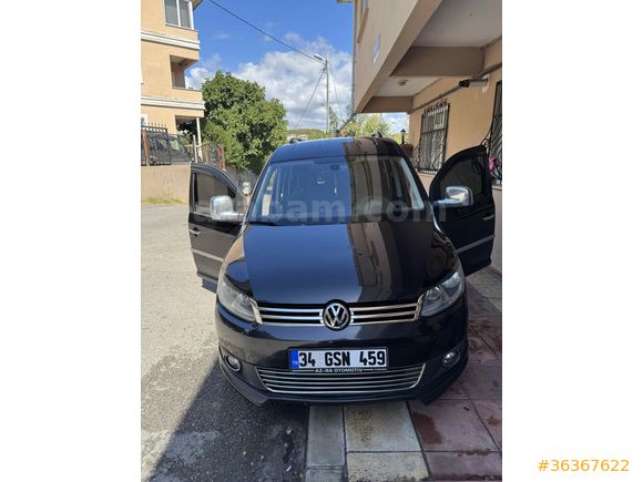 Sahibinden Volkswagen Caddy 1.6 TDI Comfortline 2014 Model İstanbul 124.000 km Siyah