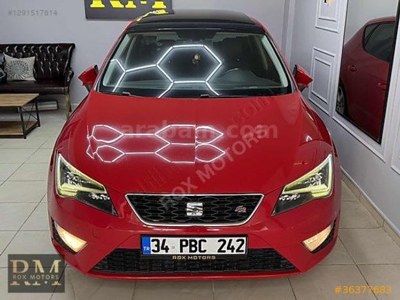 ROX MOTORS'DAN KIRMIZI CAM TAVAN OYNANMAMIŞ LEON FR