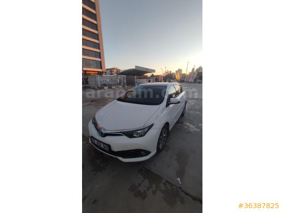 Toyota Auris 1.6 Advance Skypack 2016 Model Edirne Boyasız Hasarsız