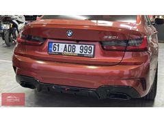 BMW 3 SERİSİ G20 DİFÜZÖR / SİYAH EGZOZ UCU