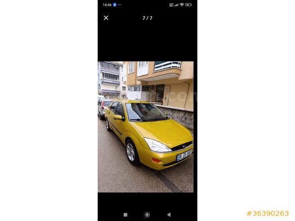 Sahibinden Ford Focus 2.0 Ghia 2001 Model