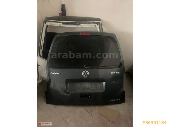 Vw Caddy bagaj kapagı 2005 model
