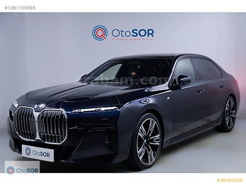 Galeriden BMW 7 Serisi 740d xDrive M Excellence 2023 Model İstanbul 16.500 km Siyah