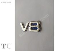 V8 metal arma amblem logo