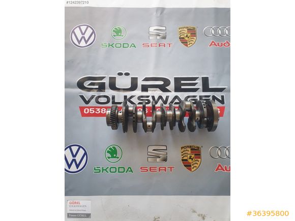 TRANSPORTER T5 2.5TDİ ÇIKMA ORİJİNAL KRANK MİLİ 2004-2010