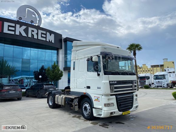 EKREMDEN DAF XF 105.460 2012 MODEL KLİMALI DEPLİ ÇEKİCİ