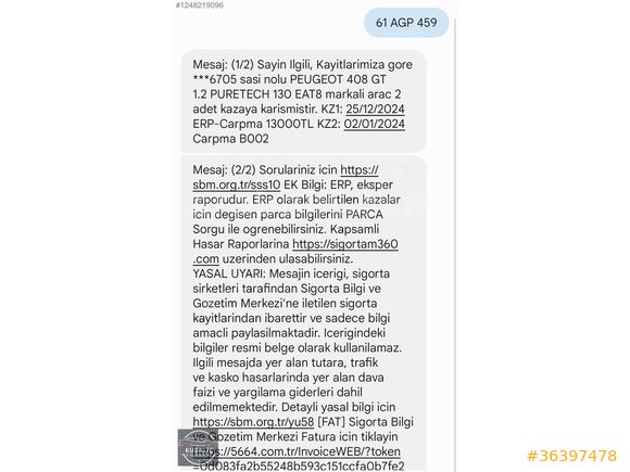 KUBALİÇ DEN 2023 MODEL 408 1.2 Puretech Allure EAT8