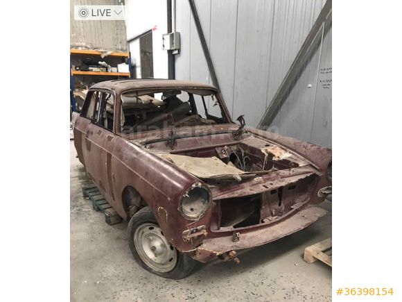 Proje Aracı Peugeot 404 Ankara