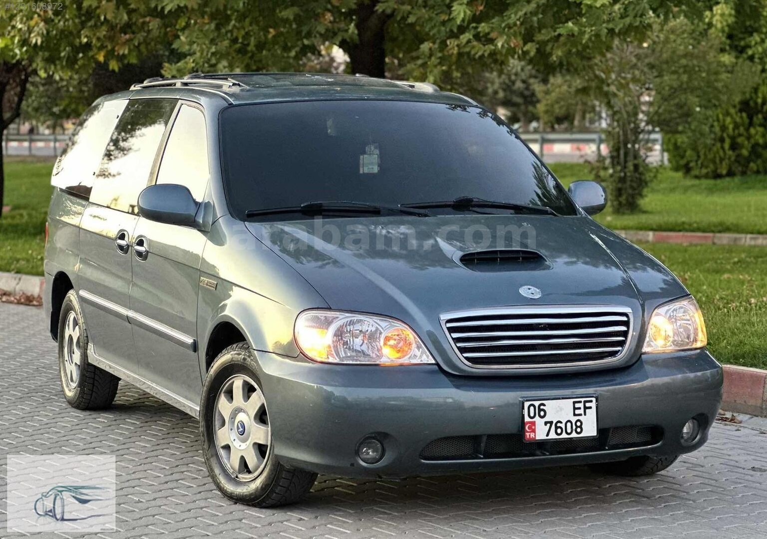 Galeriden Kia Carnival 2.9 CRDi Premium 2002 Model Kütahya 217.000 km Mavi 1