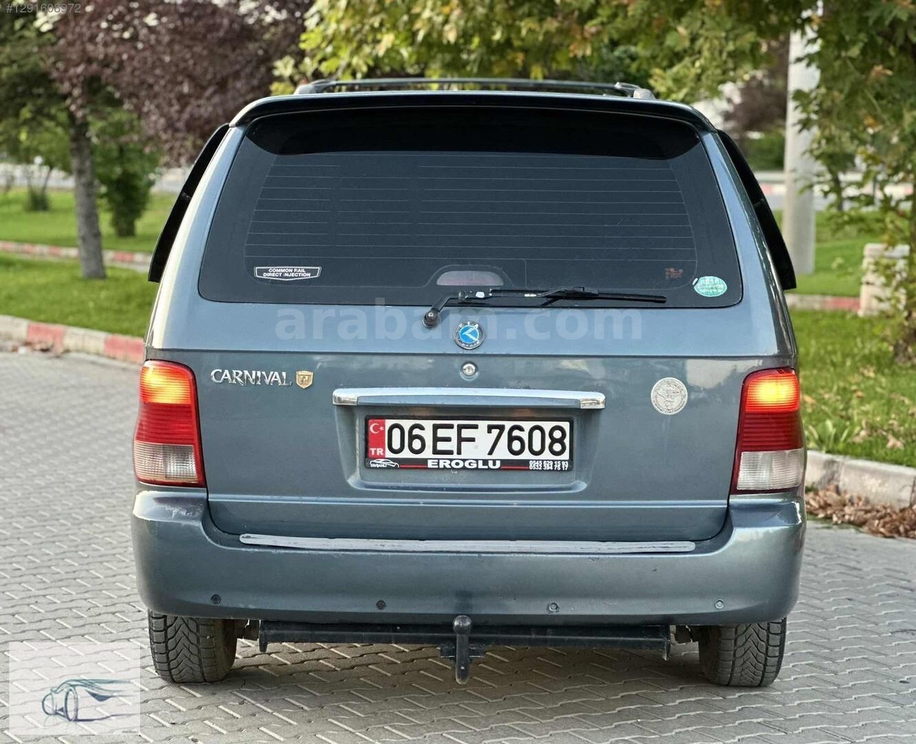 Galeriden Kia Carnival 2.9 CRDi Premium 2002 Model Kütahya 217.000 km Mavi 7