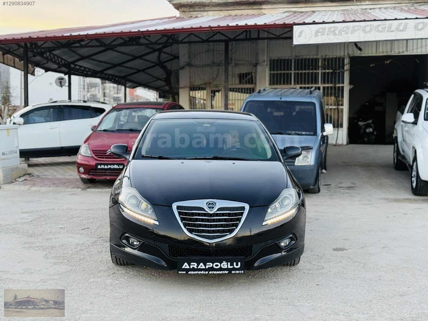Galeriden Lancia Delta 1.6 MJet 2009 Model Burdur 233.000 km Siyah 3