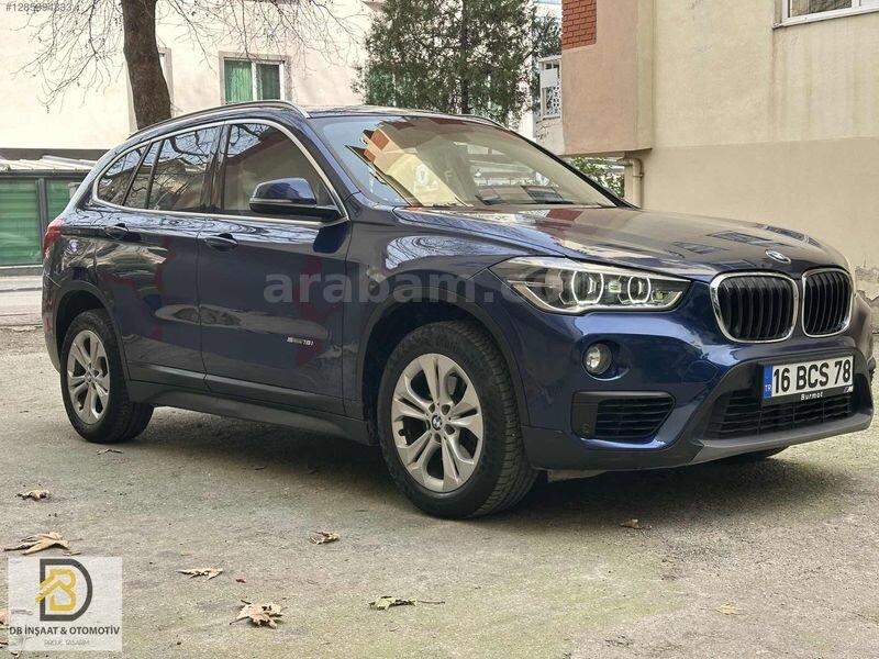 1.19 ORANLA KREDİ 2016 BMW X1 99 BİN KM OTOMATİK SERVİS BAKIMLI