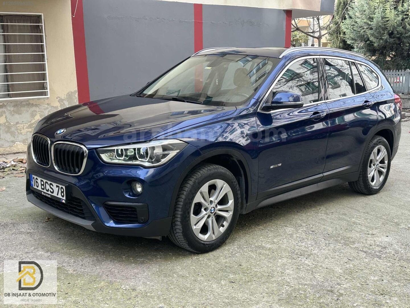 1.19 ORANLA KREDİ 2016 BMW X1 99 BİN KM OTOMATİK SERVİS BAKIMLI 2