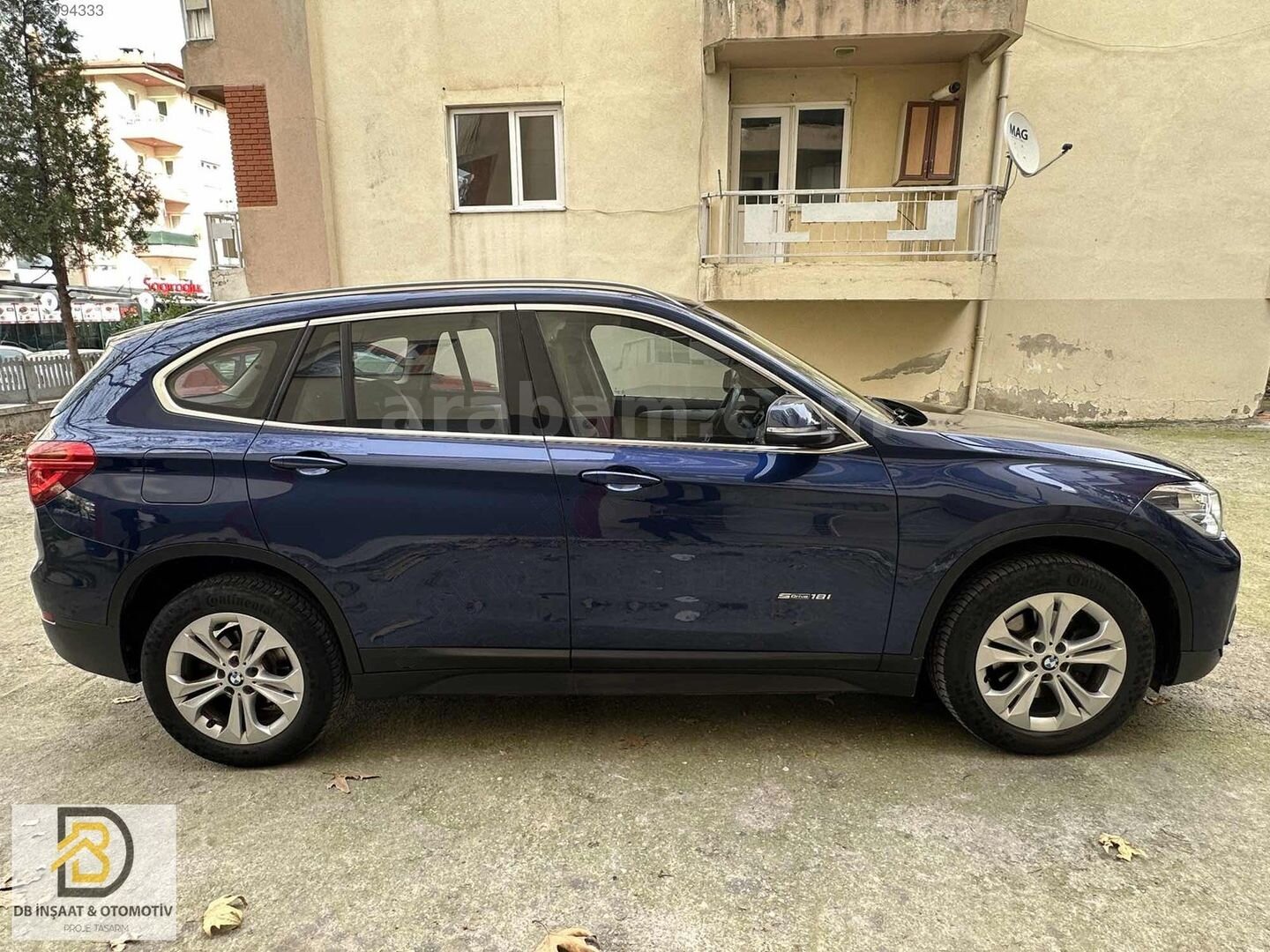 1.19 ORANLA KREDİ 2016 BMW X1 99 BİN KM OTOMATİK SERVİS BAKIMLI 7